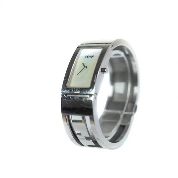 Fendi | Accessories | Fendi Mother Of Pearl Stainless Steel  display picture 1